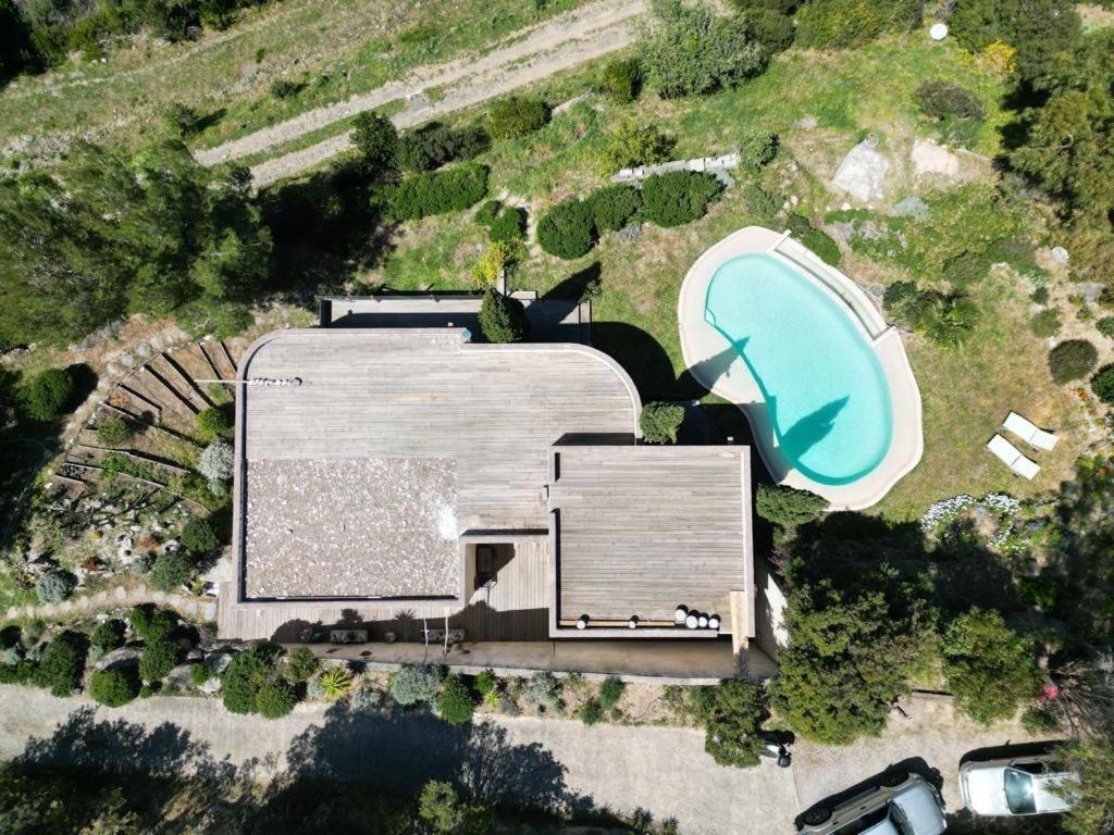 Studio, Vue Sur Mer Et Montagne Saint-Florent  Exteriör bild